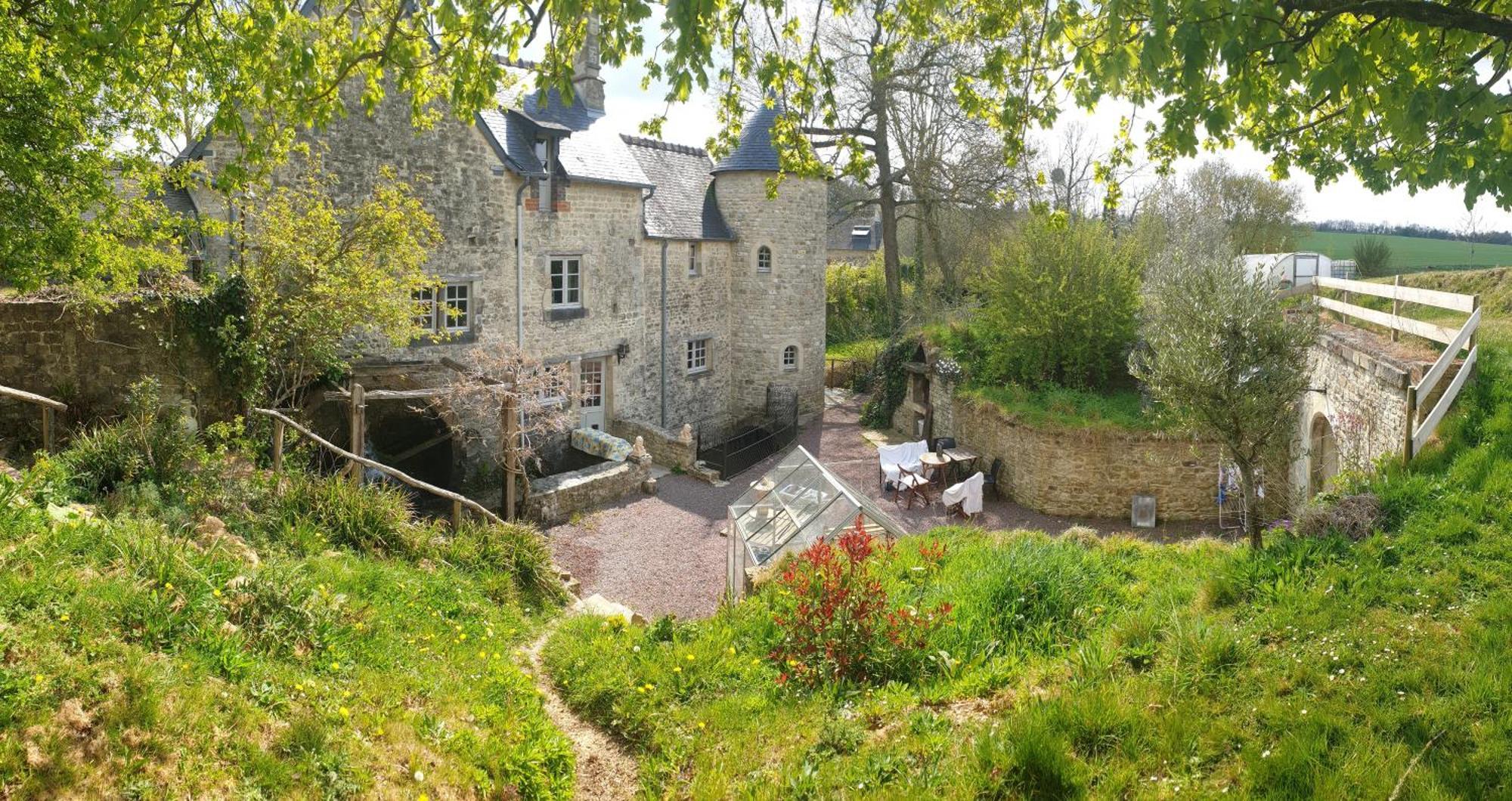 Moulin De La Bretonniere - Omaha Beach Aignerville Eksteriør bilde